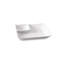 Vida Melamine Chips And Dip Platter