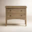 MAGGIE 2 - Drawer Solid Wood Nightstand-1589611779