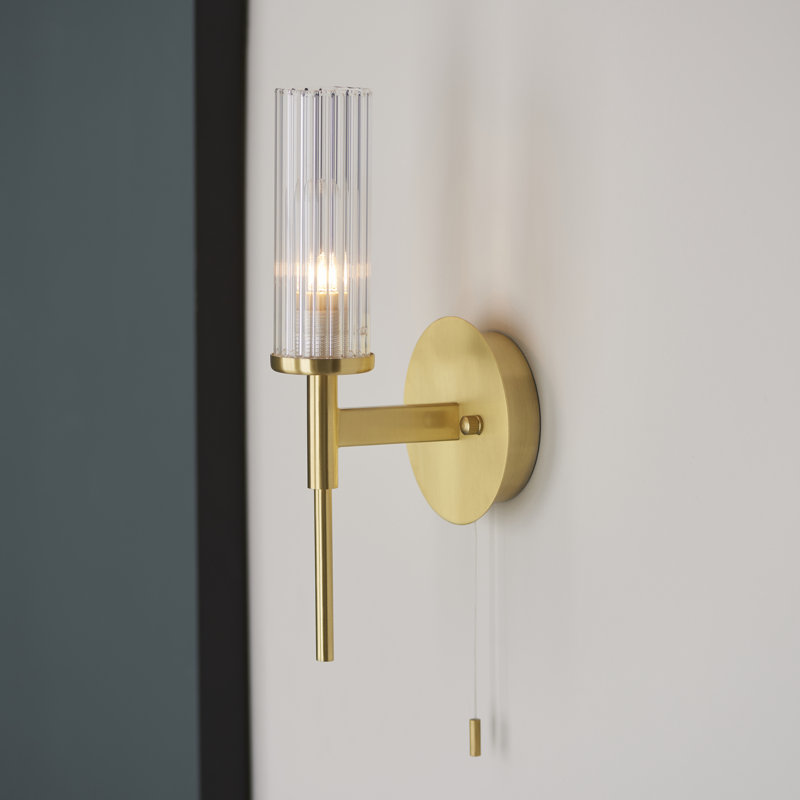 Ewelina Steel Armed Sconce