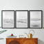 «Gentle Tides I», impression encadrée sur mesure de qualité supérieure mate - 3 pièces-262513155-262513153
