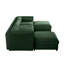 Chenille de luxe 3 avec rangement - et canapé en tissu élégant et confortable-1759688119