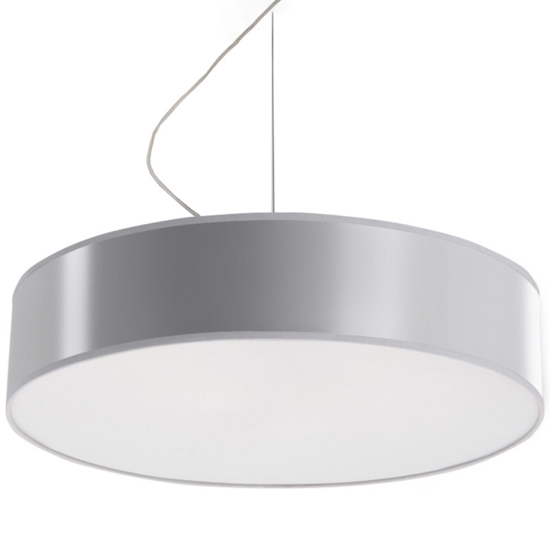  Light Drum Pendant, 2, Matt Brushed Nickel