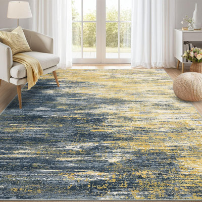 Abstract 200cm X 290cm Area Rug