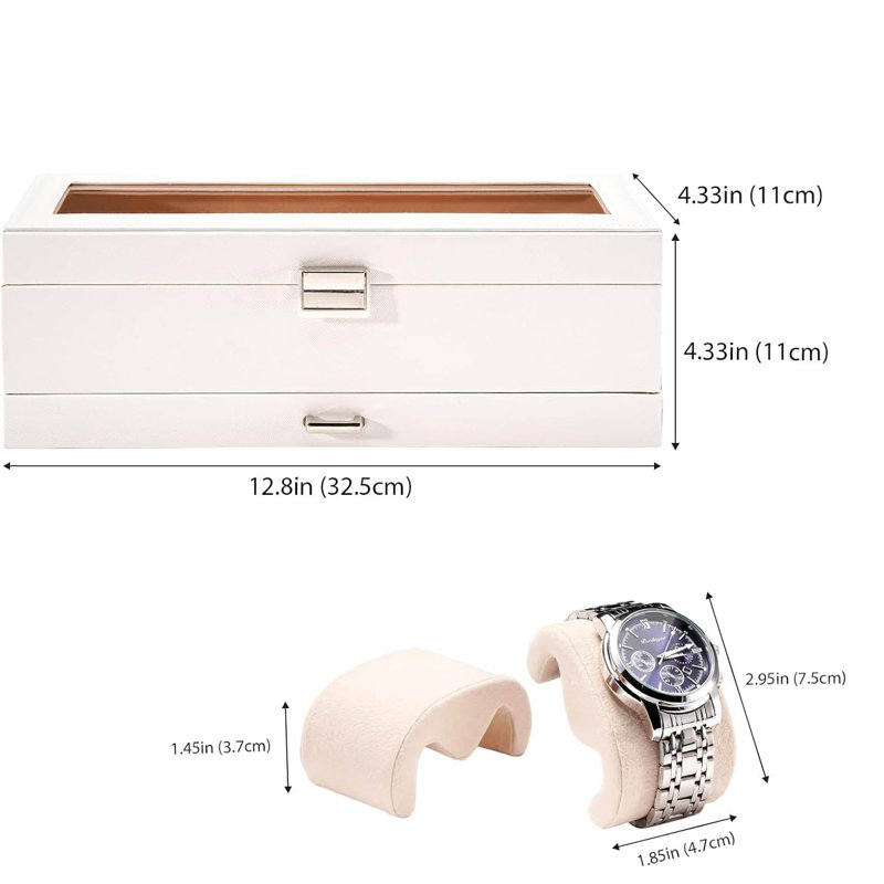 Watch Box +, White