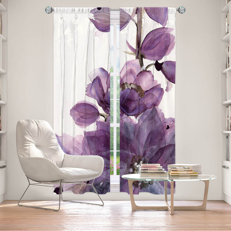 Rideau simple obscurcissant avec passe-tringle Delaughter, L 20 po x L 61 po