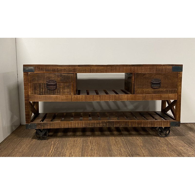 Falstaf 59'' Solid Wood Console Table