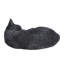 Statue de chat tigré couché et endormi-120494458