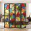 Cloison de chambre en acrylique 4 panneaux