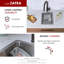 Builder Stylish Zafra S-409T 12-1/2" Undermount Stainless Steel Kitchen Sink