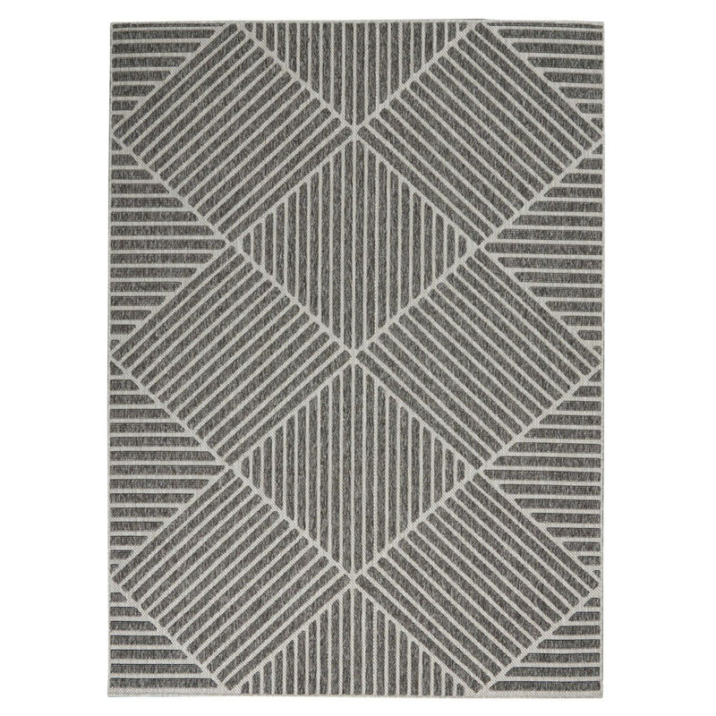 Bertradis Abstract Indoor / Outdoor Area Rug, Rectangle 240 x 300cm