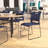 881 lb. Capacity Sled Base Stack Chair with Carry Handle and Air-Vent Back-74931501