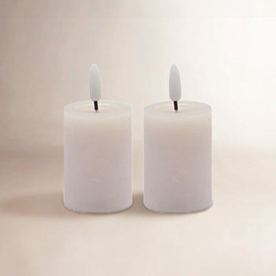 Flameless Pillar Candle