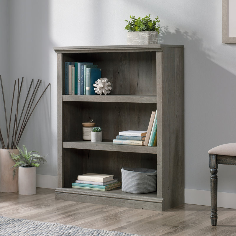 Hartman Bookcase, Mystic Oak, (3 Shelves) 43.78" H x 35.28" W x 13.23" D
