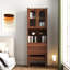 Table d'écriture pliable, armoire de bureau avec tablette et tiroir-360690344