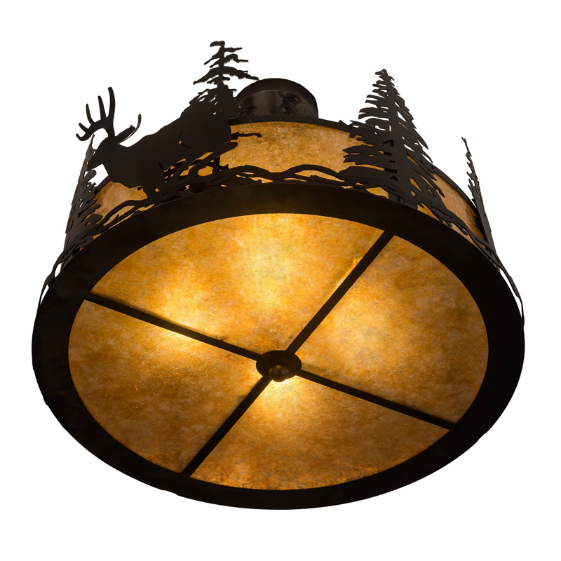 Lizarraga 4 - Light Semi Flush Mount