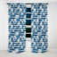 Motif rayé Nautical Allure Flowers - Rideau rayé occultant - 1 panneaux-107546219