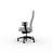 HON Cofi Executive High Back Chair, Advanced Synchro-Tilt with Seat Slider, Standard Cylinder, Adjustable Arms, Contourett Vinyl with Matching Channel Stitching, Black Base, Steel-126727815-126198804
