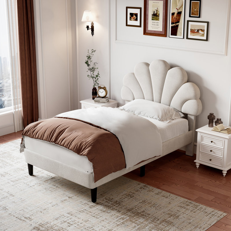 Solid Wood Bed, 90 x 190cm