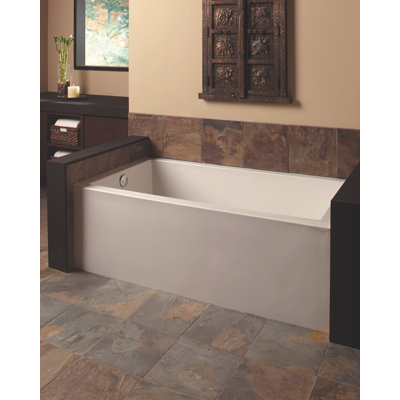Sparta 60'' x 30'' Alcove / Tile In Soaking Acrylic Bathtub