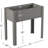 Outdoor Elevated Planter Box 31X31x16 Inch With Legs, Wooden Garden Bed For Plants, Flowers, Fruits, Veggies, Herbs - Simple Assembly Raised Gardening Skid Surface-1923729171-1923729153