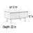 Modern Simple Solid Wood Coffee Table-535408795