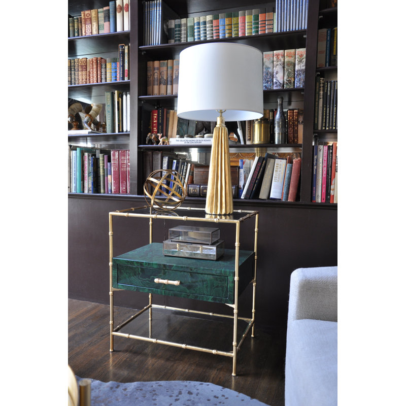 Hensley Table Lamp, Gold