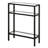 Ceno Glass Top Console Table-583232955-577272077