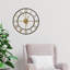 Greig Vintage Roman Iron Wall Clock-294365584-294365587