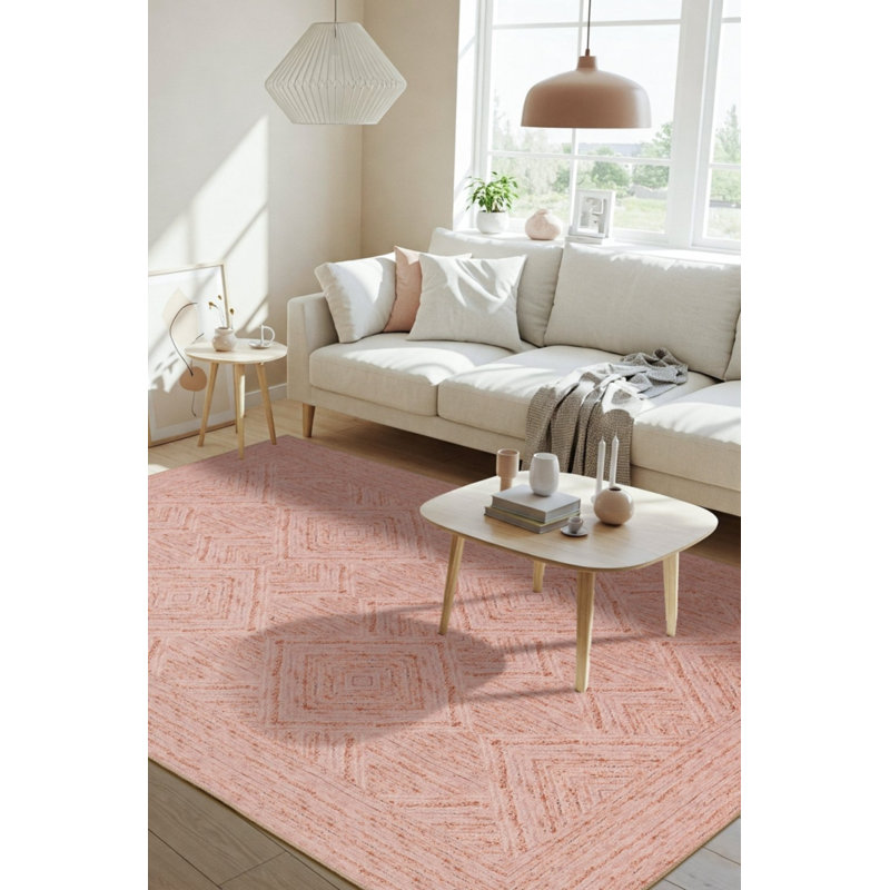 Tapis en chenille Heileman, Rectangle 4 pi 8 po x 6 pi 3 po