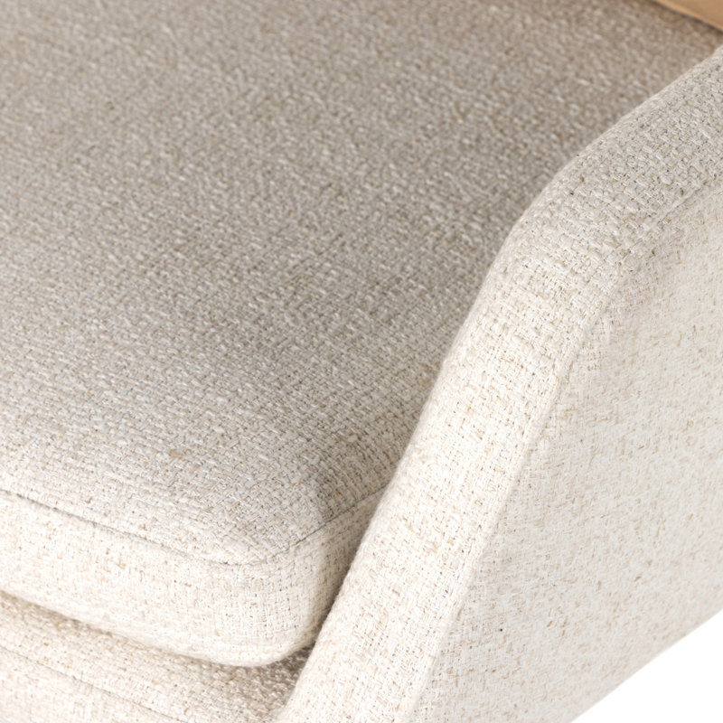 Leda Swivel Task Chair, Omari Natural