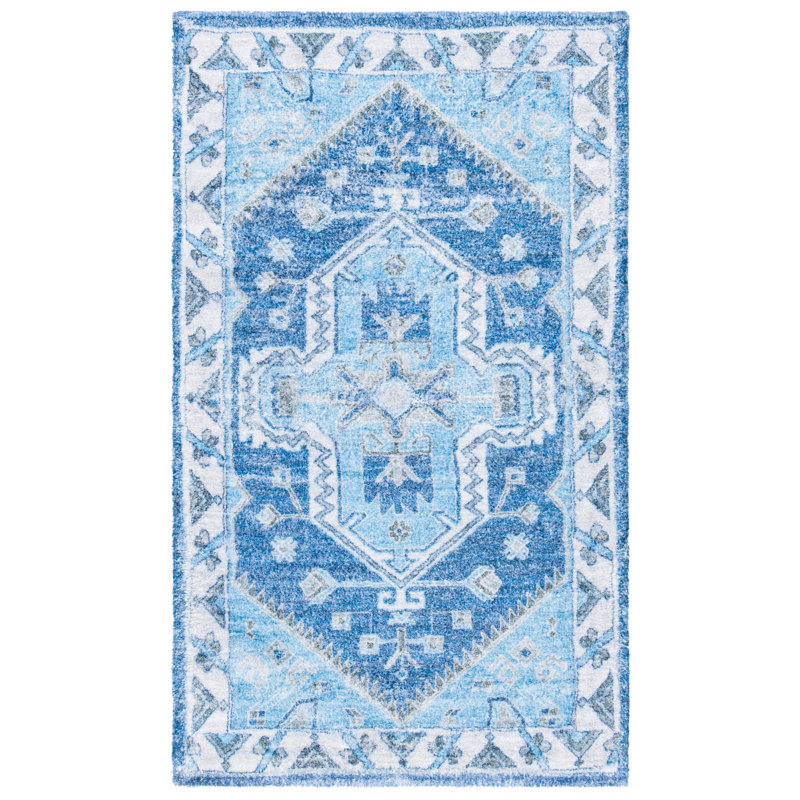 Blessen Hand Loomed Performance Oriental Rug, Rectangle 3' x 5'