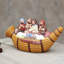 Crèche de Noël artisanale