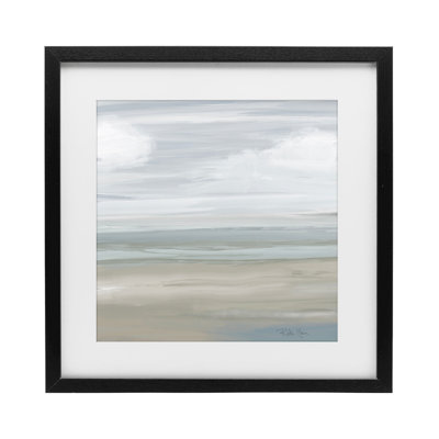 «Three Day Peaceful Landscape», reproduction sous verre encadrée, design par Robin Maria