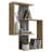FMD Wall-mounted Reversed Shelf Reverse Old Style Dark Matera-1844397139