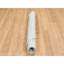  Ivory Wool Hand Loomed Plain Modern Striae Design Round Rug AD2B9ABC163B4345B654BD00325B4B2A-929455926