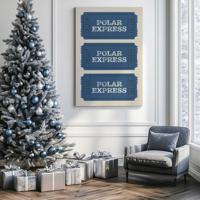 Midnight Train Ride Canvas Art Print