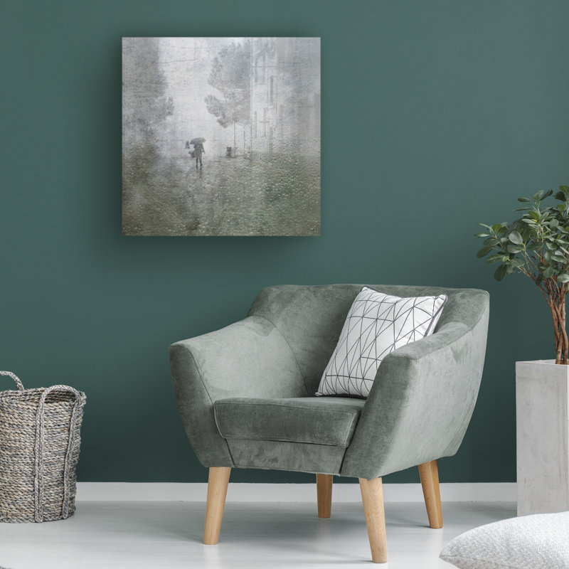 Anette Ohlendorf  Its Raining Canvas Art, 14" H x 14" W