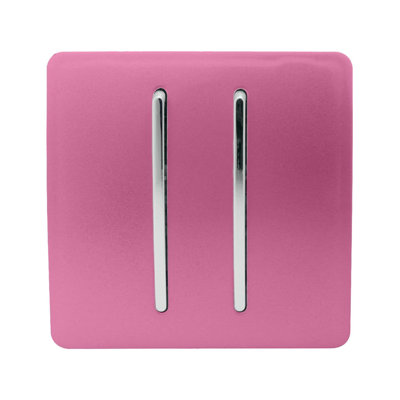 Trendi Switch 2 Gang Retractive Doorbell Switch