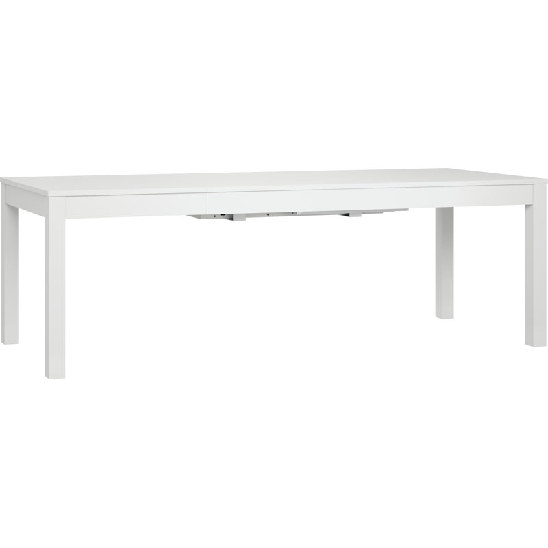 Shinde Rectangular 340Cm L x 90 Cm W Dining Table, White