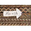 Tapis de couloir rétro Vintage 9 pi 9 po x 3 pi 8 po