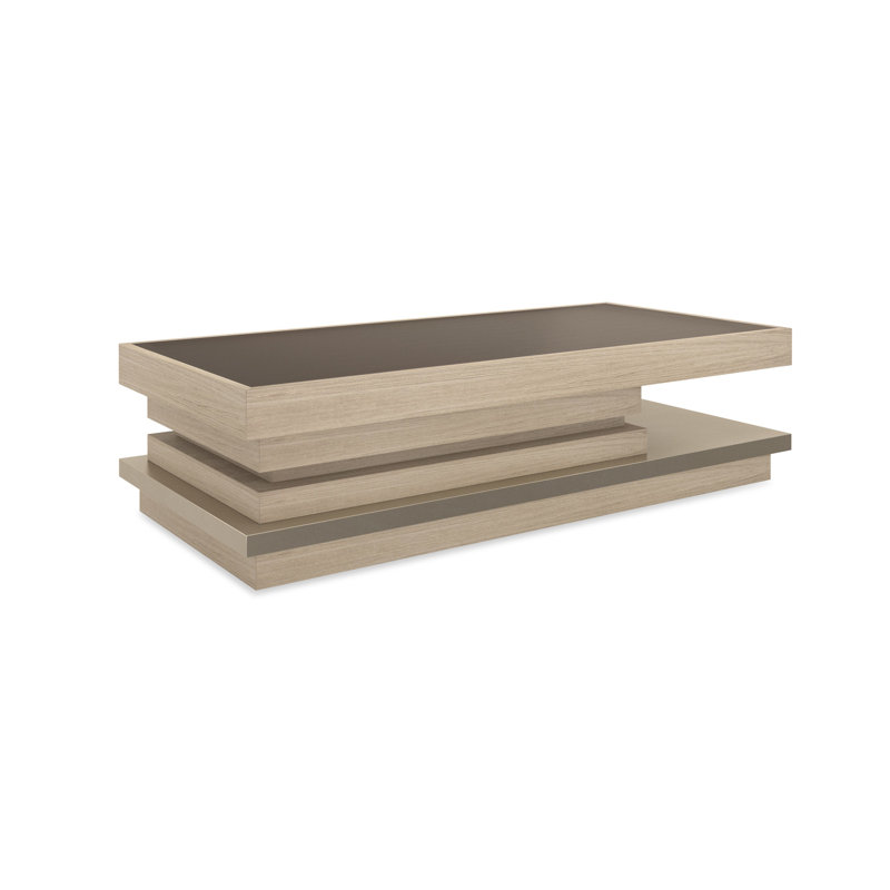 La Moda Glass Top Single Coffee Table