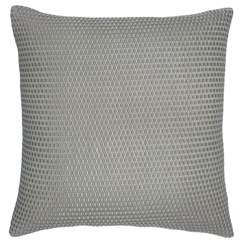 Geometric Feather Reversible Throw Pillow