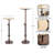 Engles Adjustable Travertine Drink Table