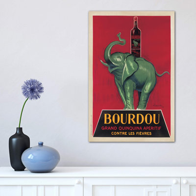 Bourdou 1 Piece Wrapped Canvas Wall Art