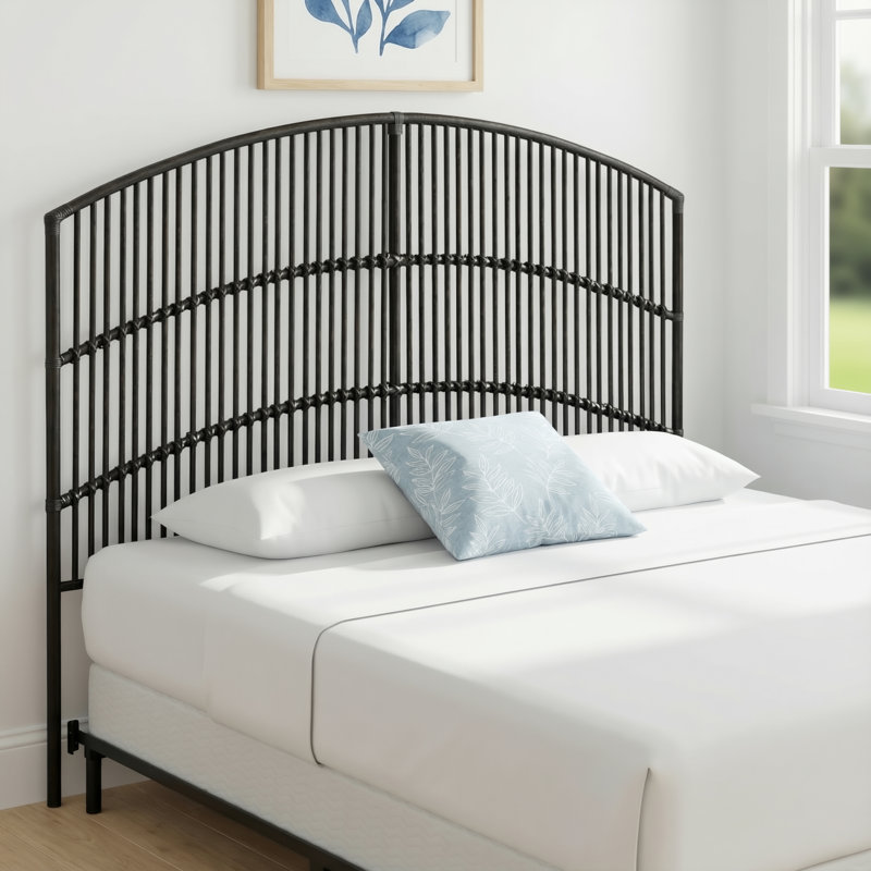 Rooney Solid Wood Headboard, King