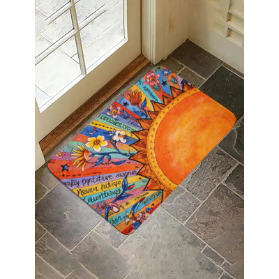 Tapis pour salle de bain Vibrant Sun