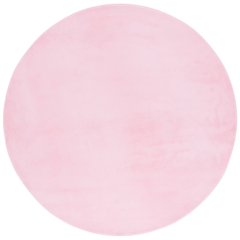 Tapis rose Loft, Rond 6 pi