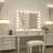 Jahziyah LED Lighted Hollywood Makeup Mirror Vanity Mirror with Dimmable & Memory Function-582064798-582064784