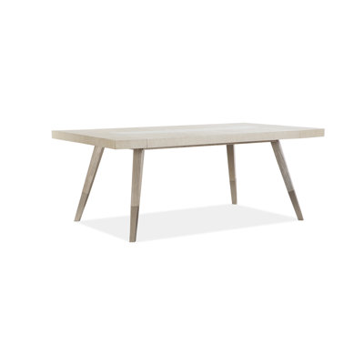 Carmena Removable Leaf Solid Wood Dining Table by Corrigan Studio