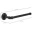 Industrial Pipe Wall Mount Toilet Roll Holder